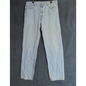 VINTAGE Levis 550 Jeans Mens Size 40x34 Blue Relaxed Fit Denim Cowboy 90s Y2K